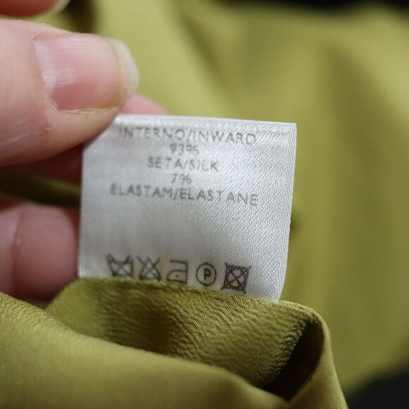 Loro Piana Vintage Wool & Silk Lined Sleeveless Career Pencil Dress Size 50 - Picture 13 of 14